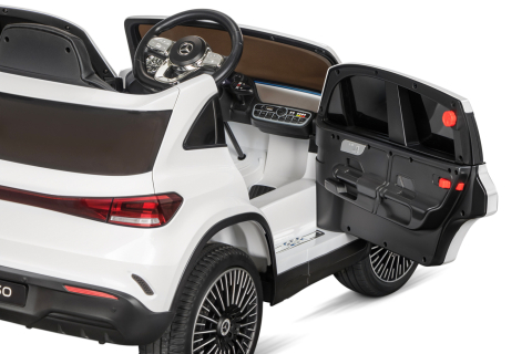 Masinuta electrica 4x4, pentru copii, Mercedes EQA 140W 12V premium, culoare Alba [11]