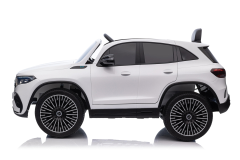 Masinuta electrica 4x4, pentru copii, Mercedes EQA 140W 12V premium, culoare Alba [2]
