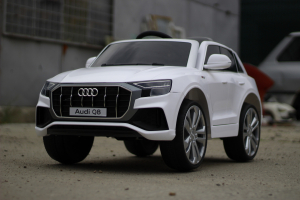 Masinuta electrica Audi Q8 STANDARD 12V #Alb [13]