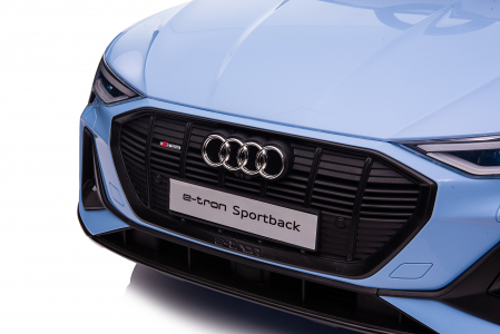 Masinuta electrica pentru copii Audi E-tron Sportback 4x4 12V 140W culoare Albastru [22]