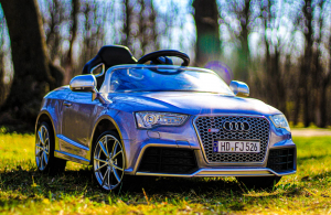 Masinuta electrica Audi RS5 2x35W STANDARD 12V MP3 #Gri [4]