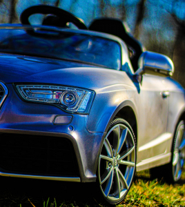 Masinuta electrica Audi RS5 2x35W STANDARD 12V MP3 #Gri [9]
