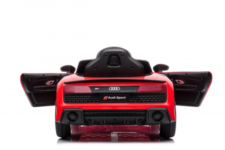 Masinuta electrica pentru copii Audi R8 Spyder 60W 12V, Bluetooth, culoare rosu [7]