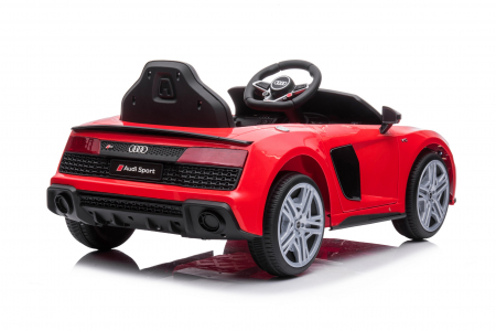 Masinuta electrica pentru copii Audi R8 Spyder 70W 12V, Bluetooth, culoare rosu [5]