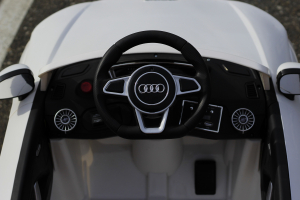 Masinuta electrica pentru copii premium Audi TTS, alba [3]