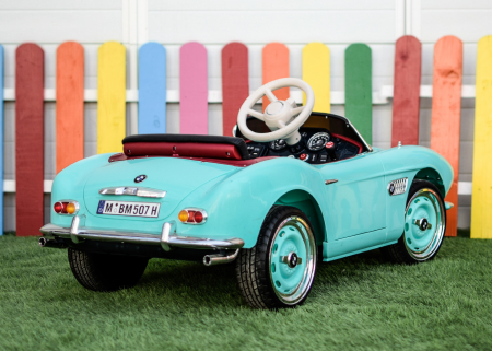Masinuta electrica Bmw 507 Oldtimer 70W PREMIUM #Albastru [7]