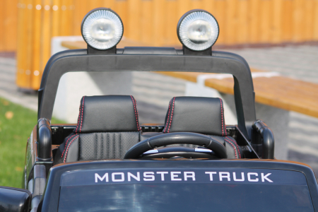 Masinuta electrica copii Monster Truck 4x4, negru [12]