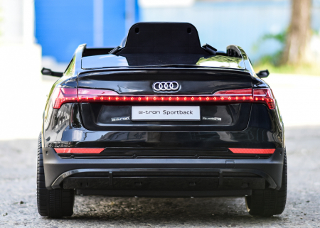 Masinuta electrica copii, 4x4, Audi E-tron Sportback, 12V 140W, culoare neagra [6]
