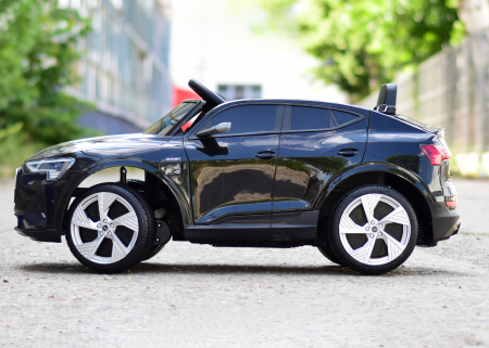 Masinuta electrica copii, 4x4, Audi E-tron Sportback, 12V 140W, culoare neagra [3]
