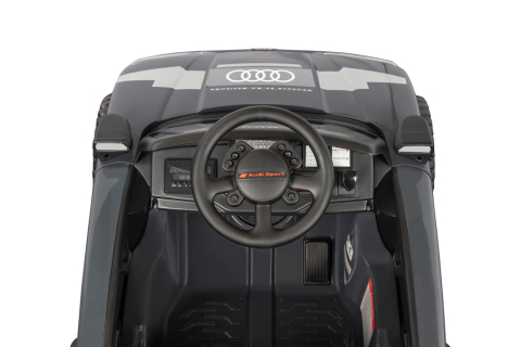Masinuta electrica pentru copii, Audi RS Q E-tron 80W 12V 7Ah, premium, culoare gri [5]