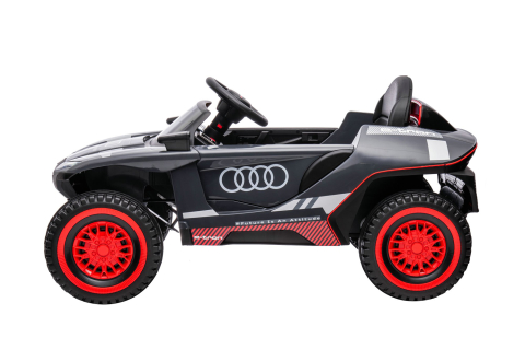 Masinuta electrica pentru copii, Audi RS Q E-tron 80W 12V 7Ah, premium, culoare gri [1]
