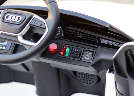 Masinuta electrica copii Audi E-tron Sportback, 4x4, 12V 140W, culoare alba [12]
