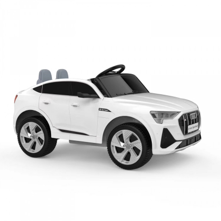 Masinuta electrica pentru copii Audi E-tron Sportback, cu echipare Premium, culoare alba [22]
