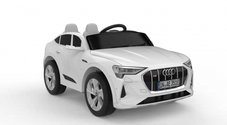 Masinuta electrica pentru copii Audi E-tron Sportback, cu echipare Premium, culoare alba [24]
