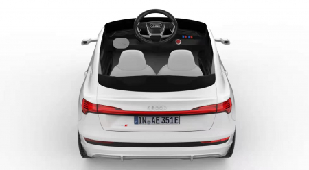 Masinuta electrica pentru copii Audi E-tron Sportback, cu echipare Premium, culoare alba [18]