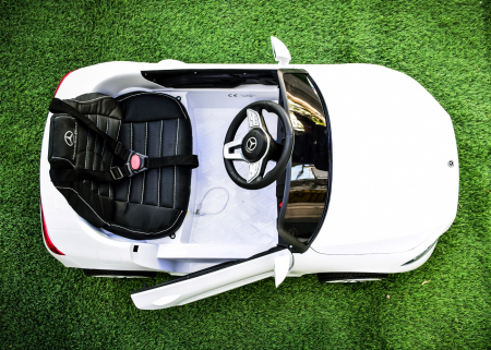 Masinuta electrica copii Mercedes CLS350 50W 12V PREMIUM #Alb [15]