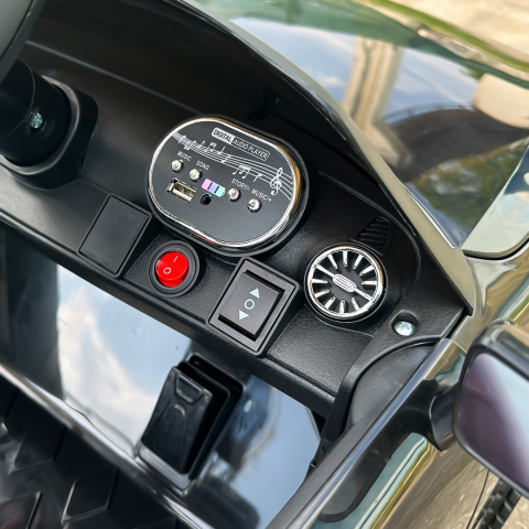 Masinuta electrica copii Mercedes CLS350 50W 12V PREMIUM #Negru [16]