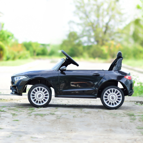 Masinuta electrica copii Mercedes CLS350 50W 12V PREMIUM #Negru [11]