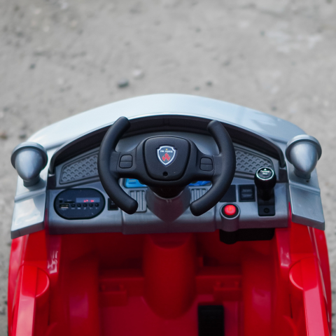 Masinuta electrica de pompieri Kinderauto PATROL BJJ306 70W 12V, culoare Rosu [13]