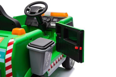 Masinuta electrica copii 2-5 ani, Kinderauto Dumpster, 70W 12V, echipare premium, verde [14]