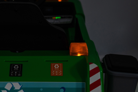 Masinuta electrica copii 2-5 ani, Kinderauto Dumpster, 70W 12V, echipare premium, verde [21]
