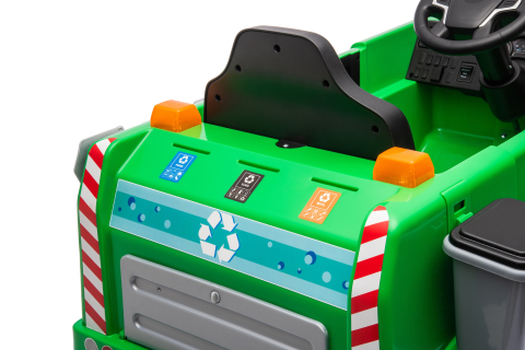 Masinuta electrica copii 2-5 ani, Kinderauto Dumpster, 70W 12V, echipare premium, verde [15]