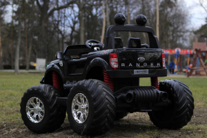 Masinuta electrica FORD MONSTER TRUCK 4x4 PREMIUM 180W #Negru [4]