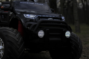 Masinuta electrica FORD MONSTER TRUCK 4x4 PREMIUM 180W #Negru [8]