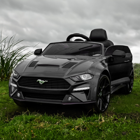 Ford Mustang pentru copii 2-7 ani, negru, 110W [2]