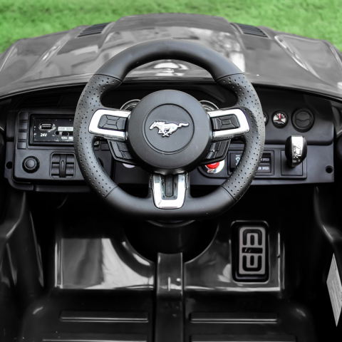 Ford Mustang pentru copii 2-7 ani, negru, 110W [7]