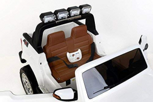 Masinuta electrica Ford Ranger 4x4 180W DELUXE #Alb [7]