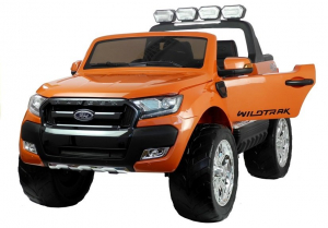 Masinuta electrica Ford Ranger 4x4 PREMIUM 180W #Portocaliu Metalizat [2]
