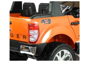 Masinuta electrica Ford Ranger 4x4 PREMIUM 180W #Portocaliu Metalizat [5]