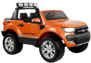 Masinute electrice - Masinuta electrica Ford Ranger 4x4 PREMIUM 180W #Portocaliu Metalizat