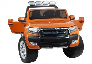 Masinuta electrica Ford Ranger 4x4 PREMIUM 180W #Portocaliu Metalizat [3]