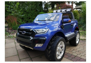 Masinuta electrica Ford Ranger 4x4 PREMIUM 180W #Albastru Metalizat [1]