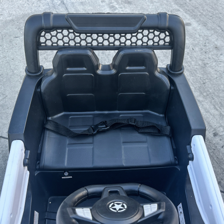 Masinuta electrica Kinderauto BJF119B 60W 12V Standard, culoare Alba [15]