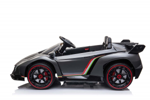 Masinuta electrica Lamborghini Veneno 180W 12V PREMIUM #Negru [1]