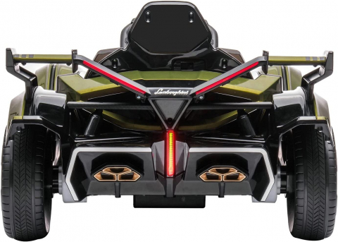 Masinuta electrica pentru copii, Lamborghini Lambo12 Vision, 4x4, 140W, 12V 14Ah, Premium, Army-Green [3]