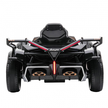 Masinuta electrica Lamborghini Lambo12 Vision 90W 12V PREMIUM, culoare Negru [2]