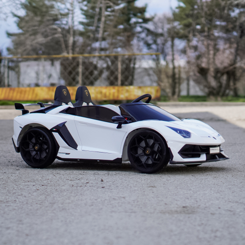 Masinuta electrica Lamborghini SVJ premium cu 2 locuri si functie de drift [10]