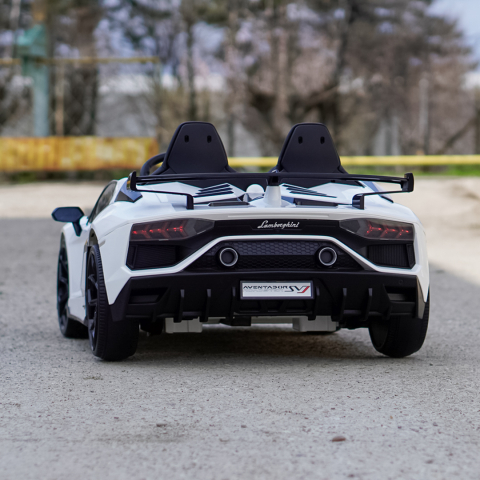 Masinuta electrica Lamborghini SVJ premium cu 2 locuri si functie de drift [6]