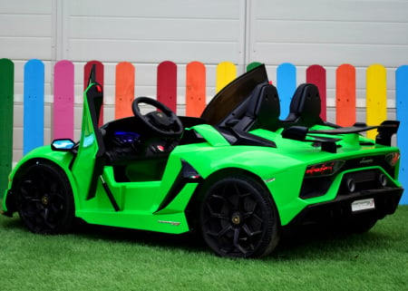 Masinuta electrica Lamborghini SVJ premium cu 2 locuri si functie de drift [4]