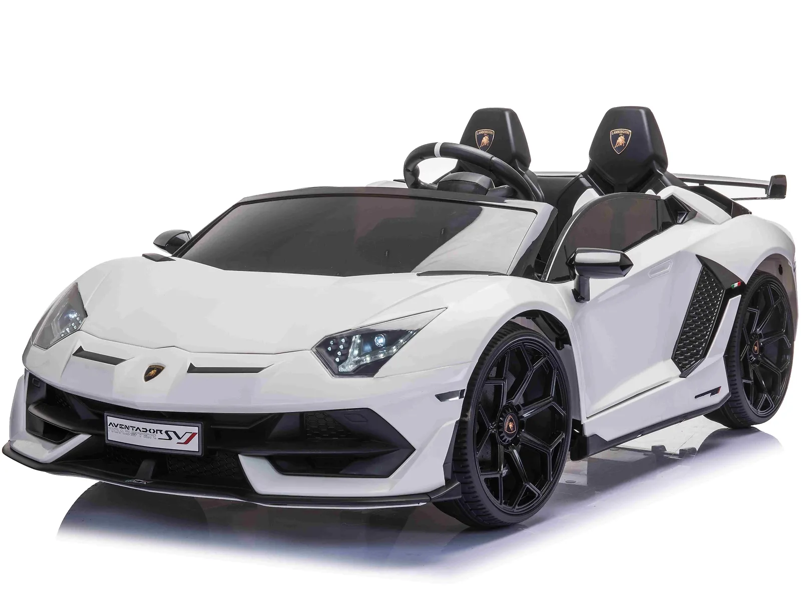 Masinute electrice - Masinuta electrica Lamborghini SVJ premium cu 2 locuri si functie de drift