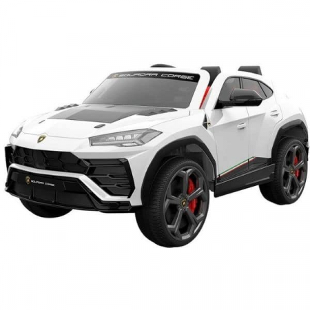 Masinute electrice - Masinuta electrica copii 2-6 ani Lamborghini Urus, alba