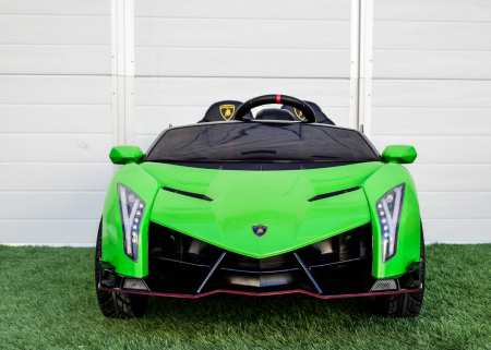 Masinuta electrica Lamborghini Veneno 180W 12V PREMIUM #Verde [2]