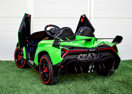 Masinuta electrica Lamborghini Veneno 180W 12V PREMIUM #Verde [6]