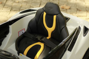 Masinuta electrica McLaren 720S 90W 12V PREMIUM #Alb [5]