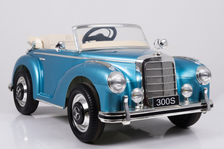 Masinuta electrica albastra pentru copii Mercedes 300S [7]