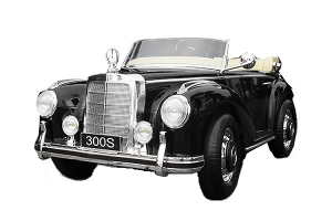 Masinute electrice - Masinuta electrica de epoca Mercedes 300S, negru